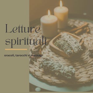 Messaggio Oracolare con Domanda | Lettura personalizzata scritta | Due carte + risposta intuitiva