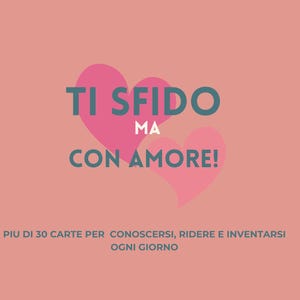 Ti sfido con amore – Carte di coppia stampabili | Giochi romantici e sfide divertenti per partner, date night, San Valentino, anniversari