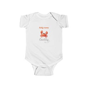 Crab Onesie Baby Soft - Etsy