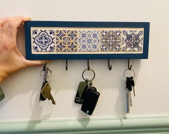 Wall-mounted key holder - key hook for wall - Father's Day gift - Housewarming gift - key storage - key holder - key magnets