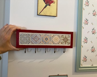 Wall-mounted key holder - key hook for wall - Gift - Housewarming gift - key storage - key holder - hook - Christmas - keys