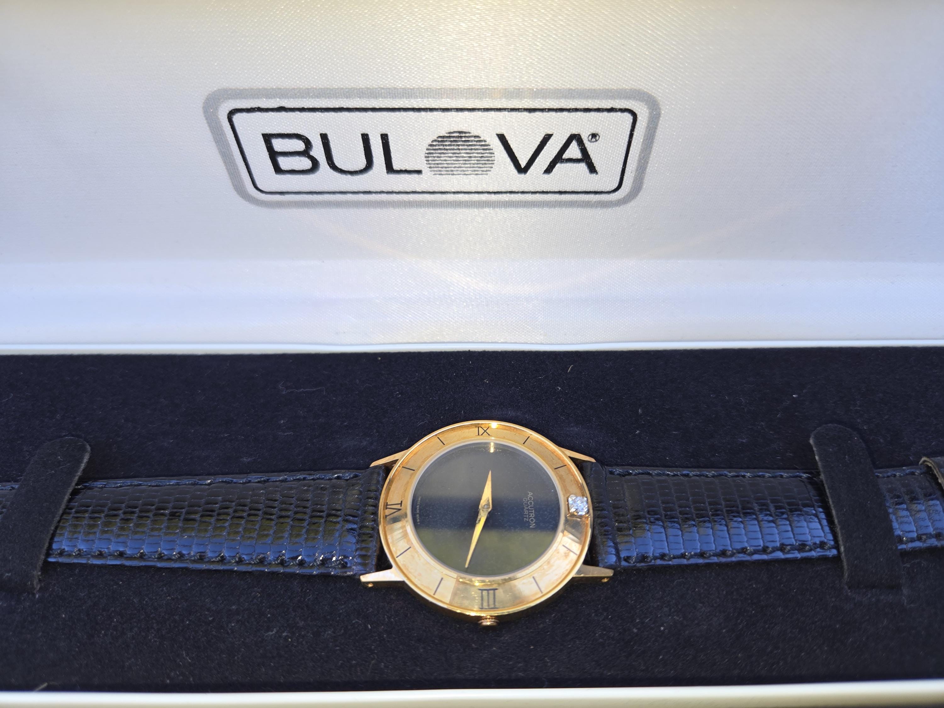 Accutron Bulova Womens Watch-diamond Accent With Genuine  display picture 1