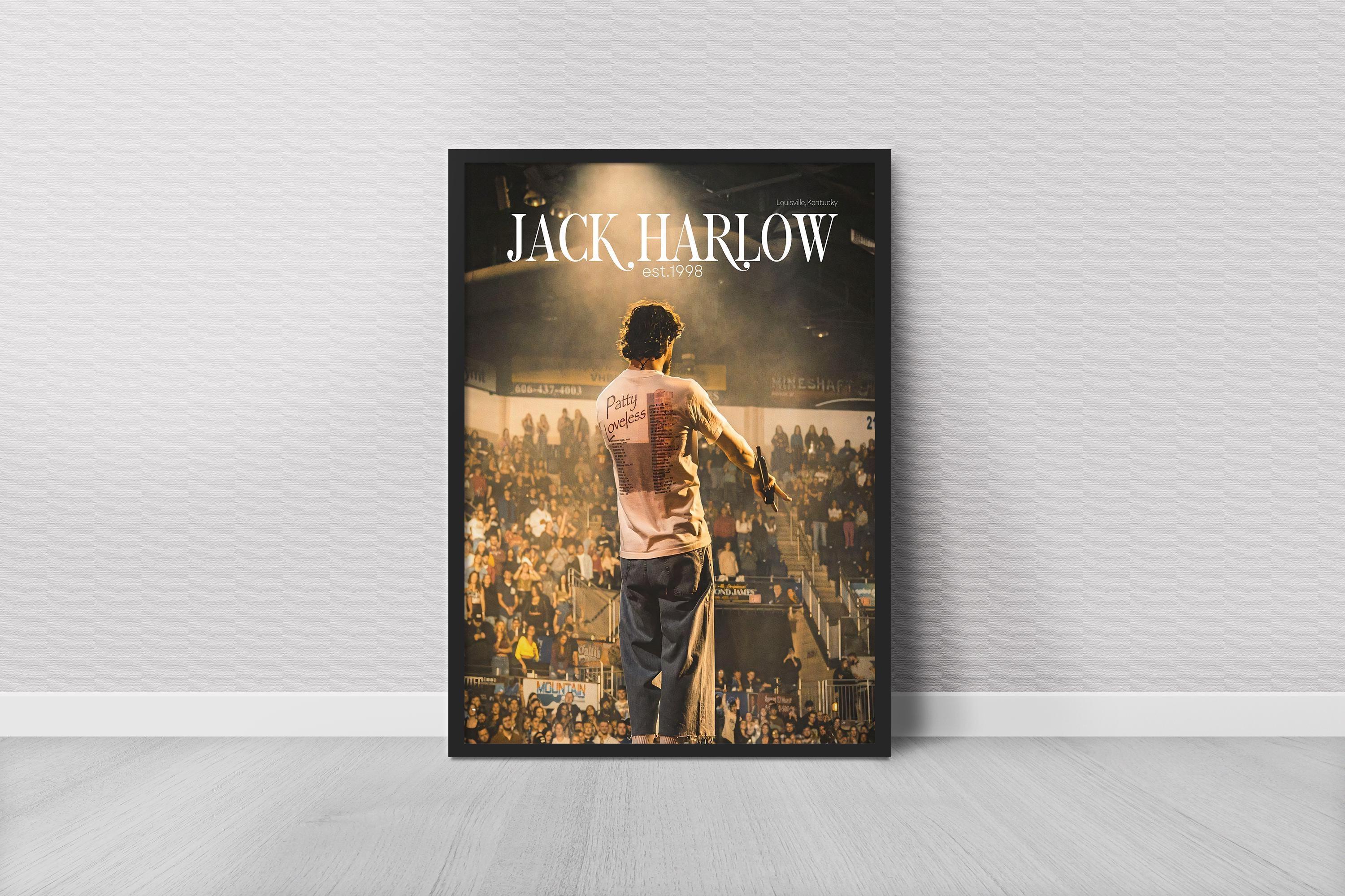 Kentucky Jack Harlow Uk Minimalist Jack Harlow Album Art Print