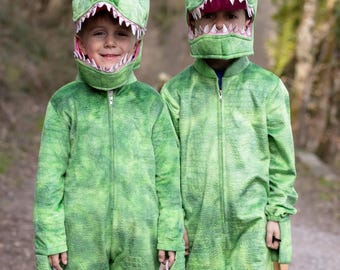 Dinosaur Onesie, A Land Before Mine Deluxe T-Rex, T-rex costume, dinosaur costume, green dinosaur outfit