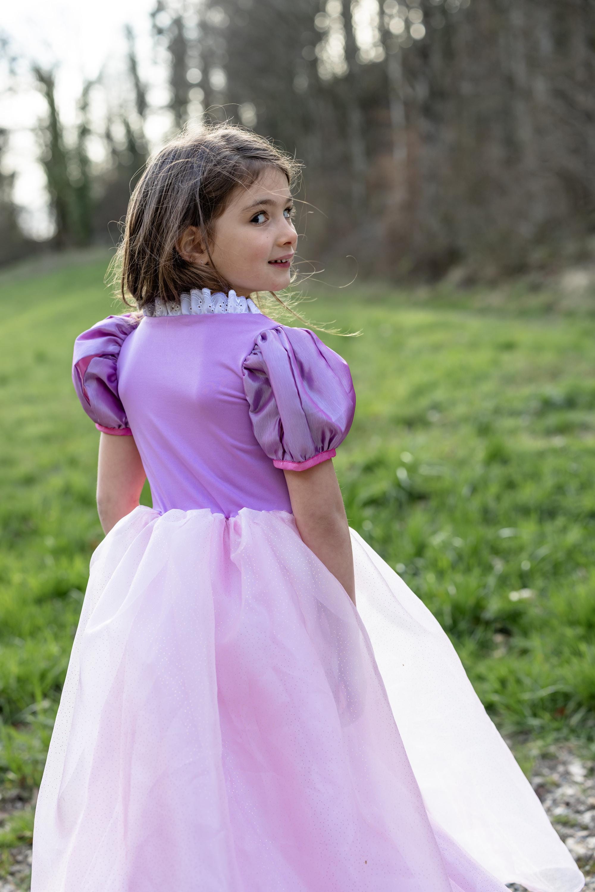 purple princess dress up Little Girl Dress Up Costume