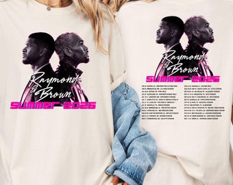 Raymond & Brown Summer 2026 Tour Concert T-Shirt, Comfort Colors Tee