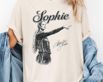 Comfort Colors Sophie Cunningham Sketch T-Shirt, Indiana Basketball Portrait Tee