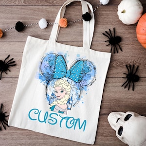 Custom Disney Princess Squad Tote Bag, Disney Fans, Cute Reusable Disney Tote Bag Vacation, Shopping, Gifts & Everyday Style