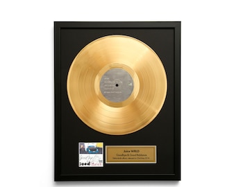 Juice WRLD – Goodbye & Good Riddance – Álbum de vinilo dorado LP para pared