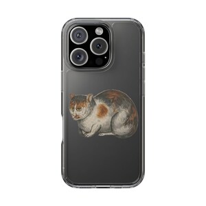 Medieval Cat Phone Case - Grumpy Fat Cat Marginalia Art - Gothic Animal iPhone Samsung Cover - Funny Historical Gift for Cat Lovers