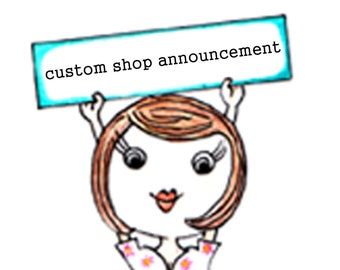 Shop Announcement Description with SEO rich text for Better Search Results on Etsy and Search Engines