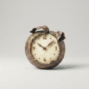 Surrealistische sculptuur Handgemaakt abstract kunstwerk: modern kunstobject, uniek origineel kunstwerk - Geen tijd meer