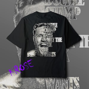 Conor McGregor MMA Graphic T-Shirt: Irish Fighter Cotton Tee