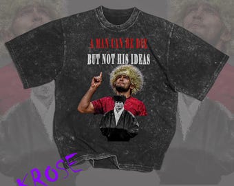 Khabib Nurmagomedov T-Shirt: MMA Legend, Dagestan Heritage