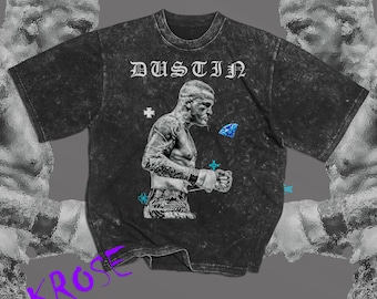 Camiseta gráfica de MMA de Dustin Poirier: Corazón. Ajetreo. Legado.