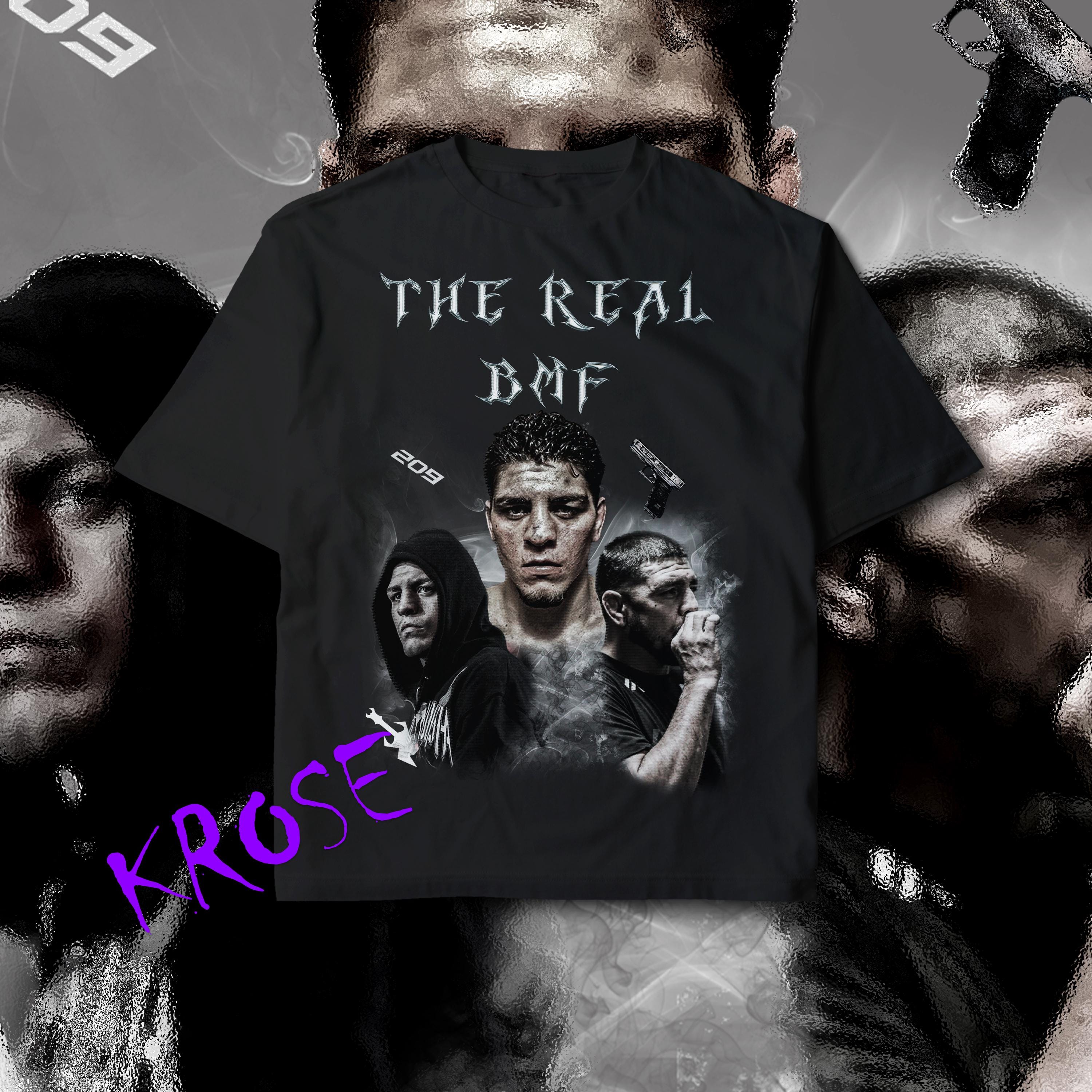Nick Diaz BMF T-shirt: MMA Fighter Graphic Tee - Etsy