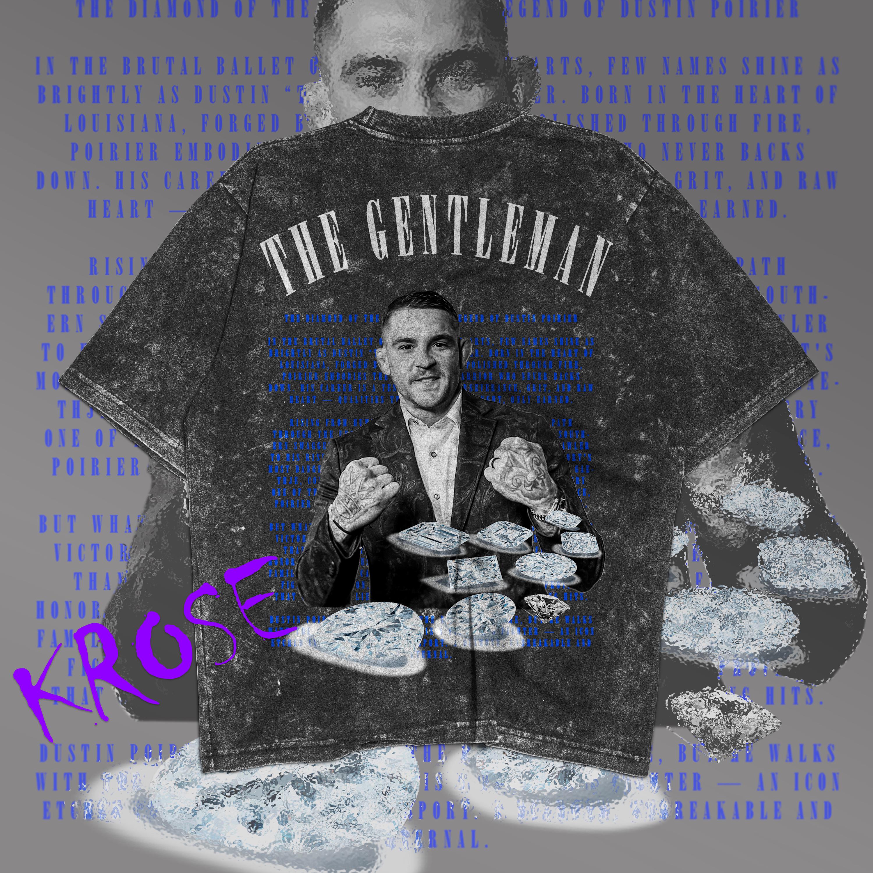 ダスティン・ポワリエ MMA グラフィック T シャツ：ジェントルマン