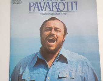 Luciano Pavarotti – O Sole Mio Vinyl LP (1979, London FFrr, Neapolitan Classical Vocal Album)