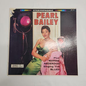 Pearl Bailey & Margie Anderson – Singing the Blues, vinyl-lp (jaren 60, Celebrity Records UTS 123, vocale jazzblues)