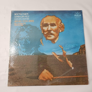 Beethoven – Symphony No. 7 / Egmont Overture Vinyl LP (1972, RCA Victrola VICS-1658(e), Classical)