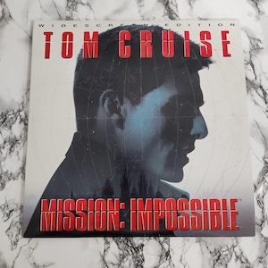 Mission: Impossible LaserDisc – Tom Cruise 1996 Widescreen 3-Sided Pioneer THX