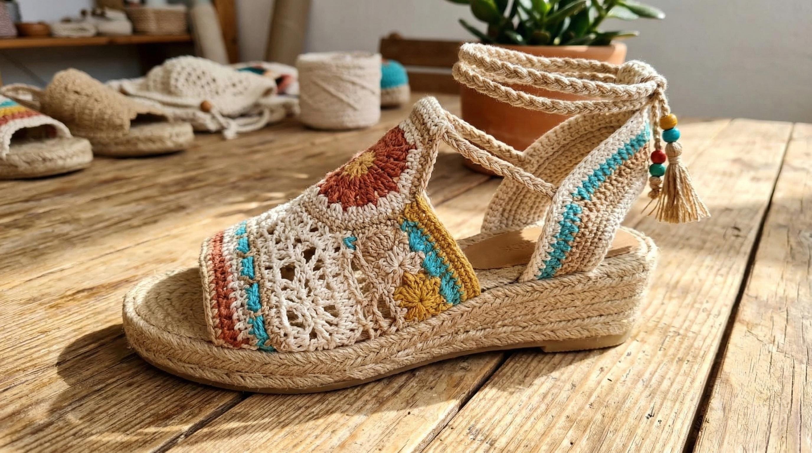 Scarpe donna Off-White Criss Cross Espadrilles Black White