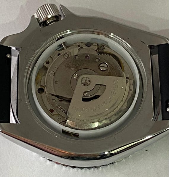 Refurbished Orient Diver Style Automatic Green Di… - image 6