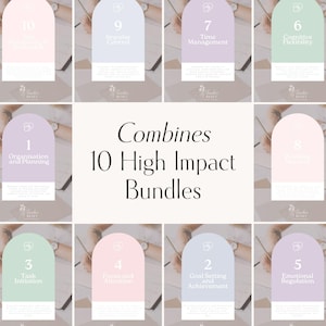 Executive Functioning Workbook | Mega Activity Bundle | Teacher Wellbeing | Coaching | Performance | Leadership | Student Resource | Course image 6