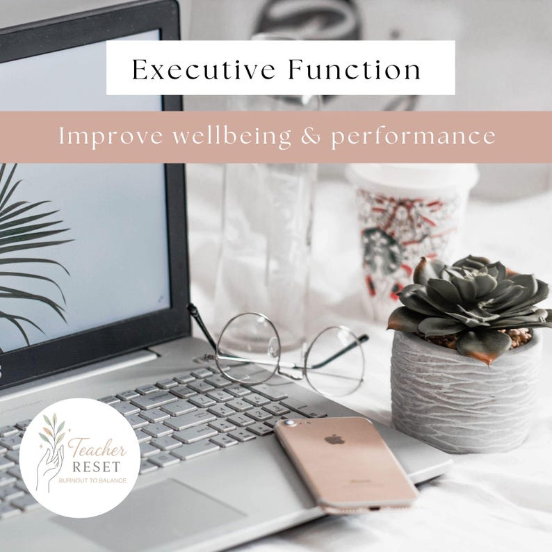 Executive Functioning Workbook | Mega Activity Bundle | Teacher Wellbeing | Coaching | Performance | Leadership | Student Resource | Course image 4