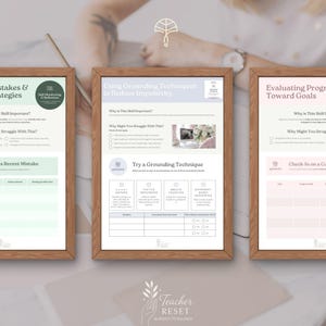 Executive Functioning Workbook | Mega Activity Bundle | Teacher Wellbeing | Coaching | Performance | Leadership | Student Resource | Course image 3