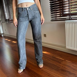 Levi&#39;s 501-0114 W29 L34 Made in USA 1996 | Vintage Button Fly | Gray-Blue Faded Denim | Red Tab High Waist  Rare Archive Jeans