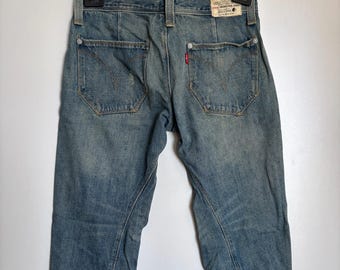 Vintage Levi's Engineered Jeans W31: 1999 Y2K Twisted Leg Denim - Etsy