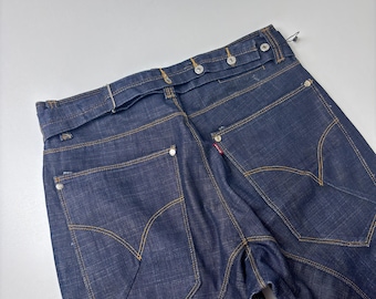 Vintage Levi's Engineered Loose Cut Jeans Cinch Back