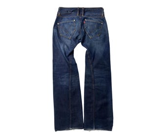 Levi's ENGINEERED JEANS LOOSE デニム W32 Vintage Levi's Engineered Loose Cut Jeans Cinch Back