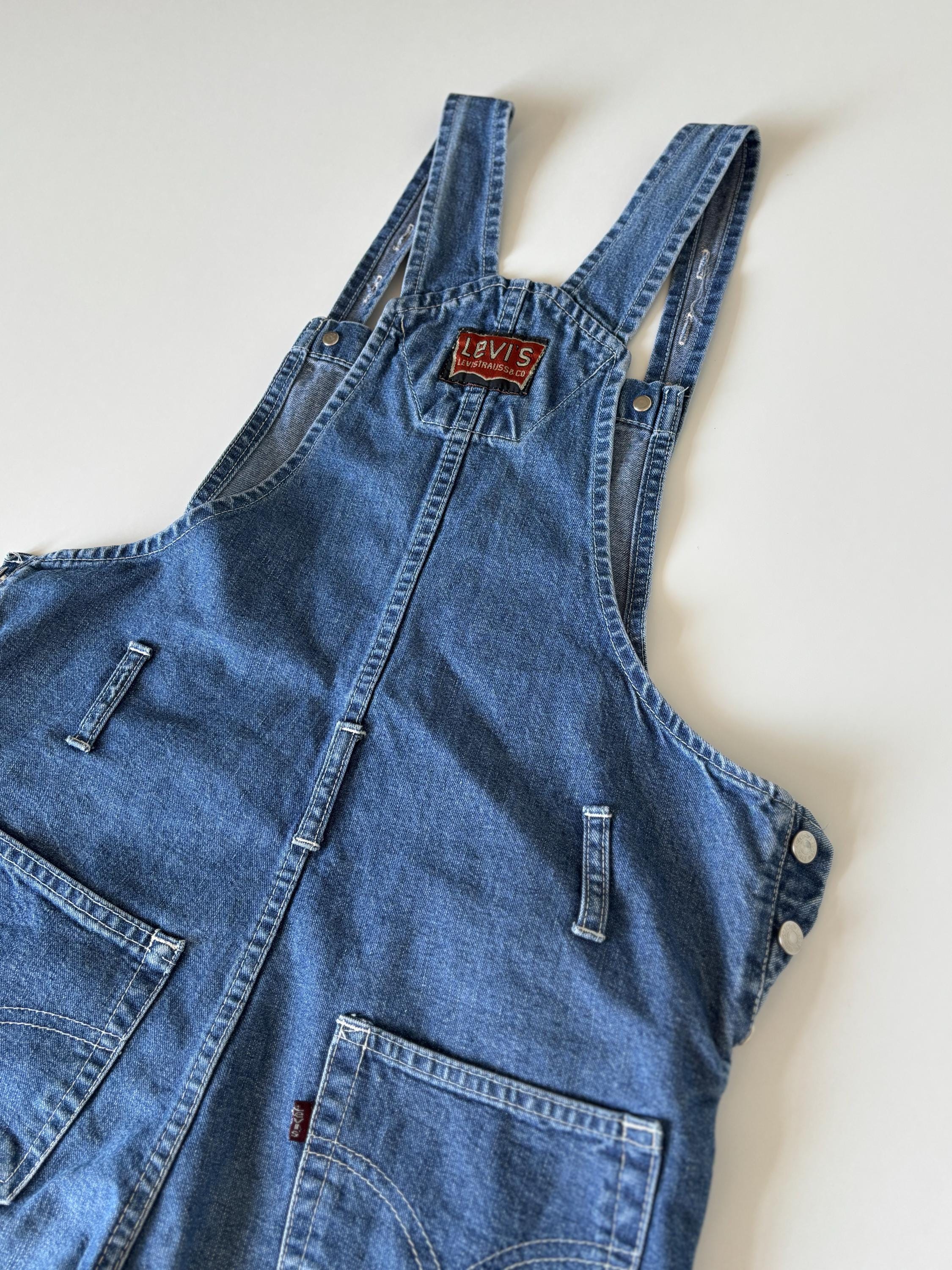 90’s vintage Levi's denim coverall 90s Levis Overalls - Etsy