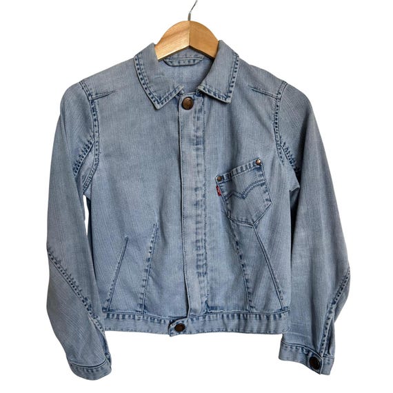 Vintage Levi's Engineered Denim Jacket - Women's XS - Y2K Light