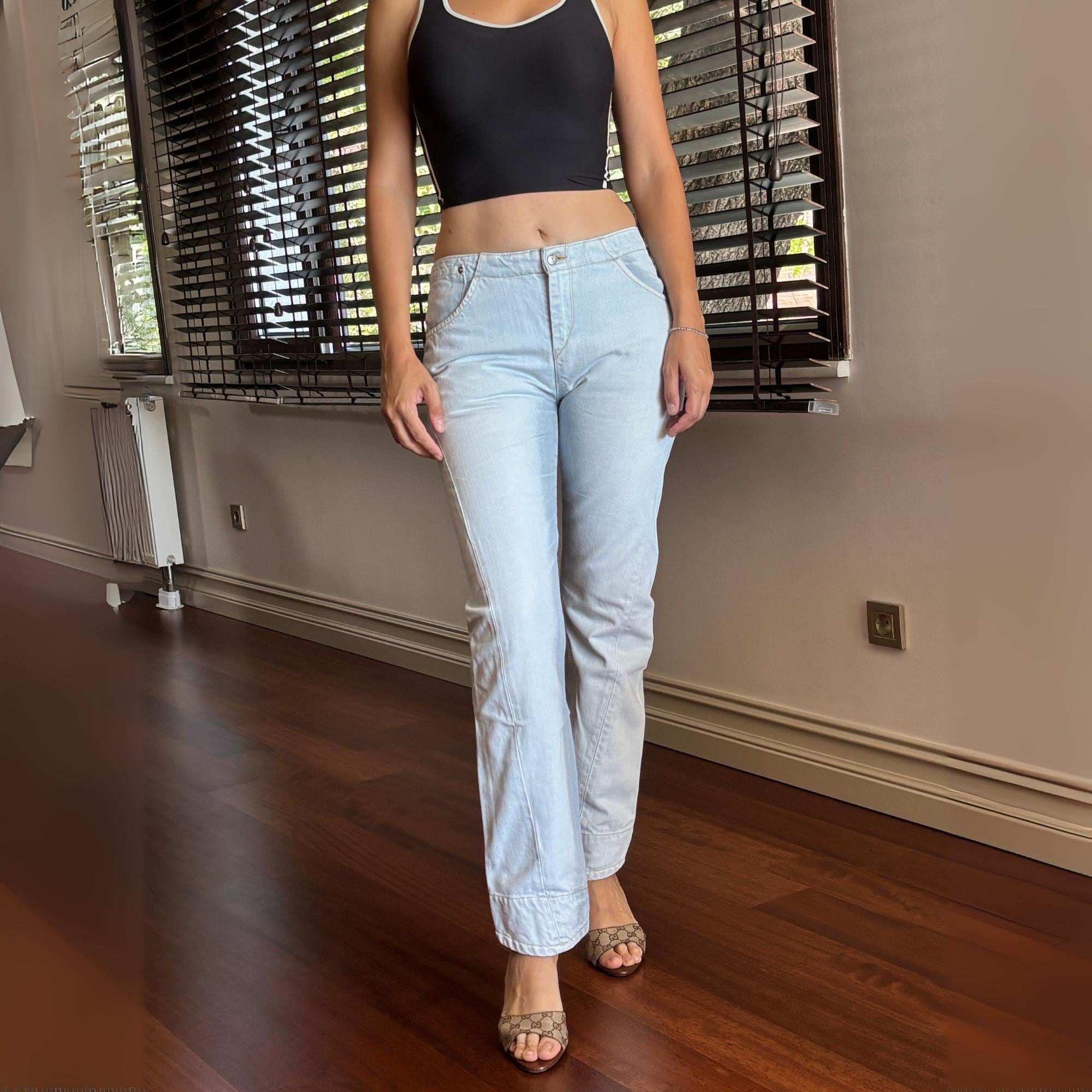 Levi's Engineered Jeans: Y2K Twisted Leg Denim Pants W30 L32 - Etsy