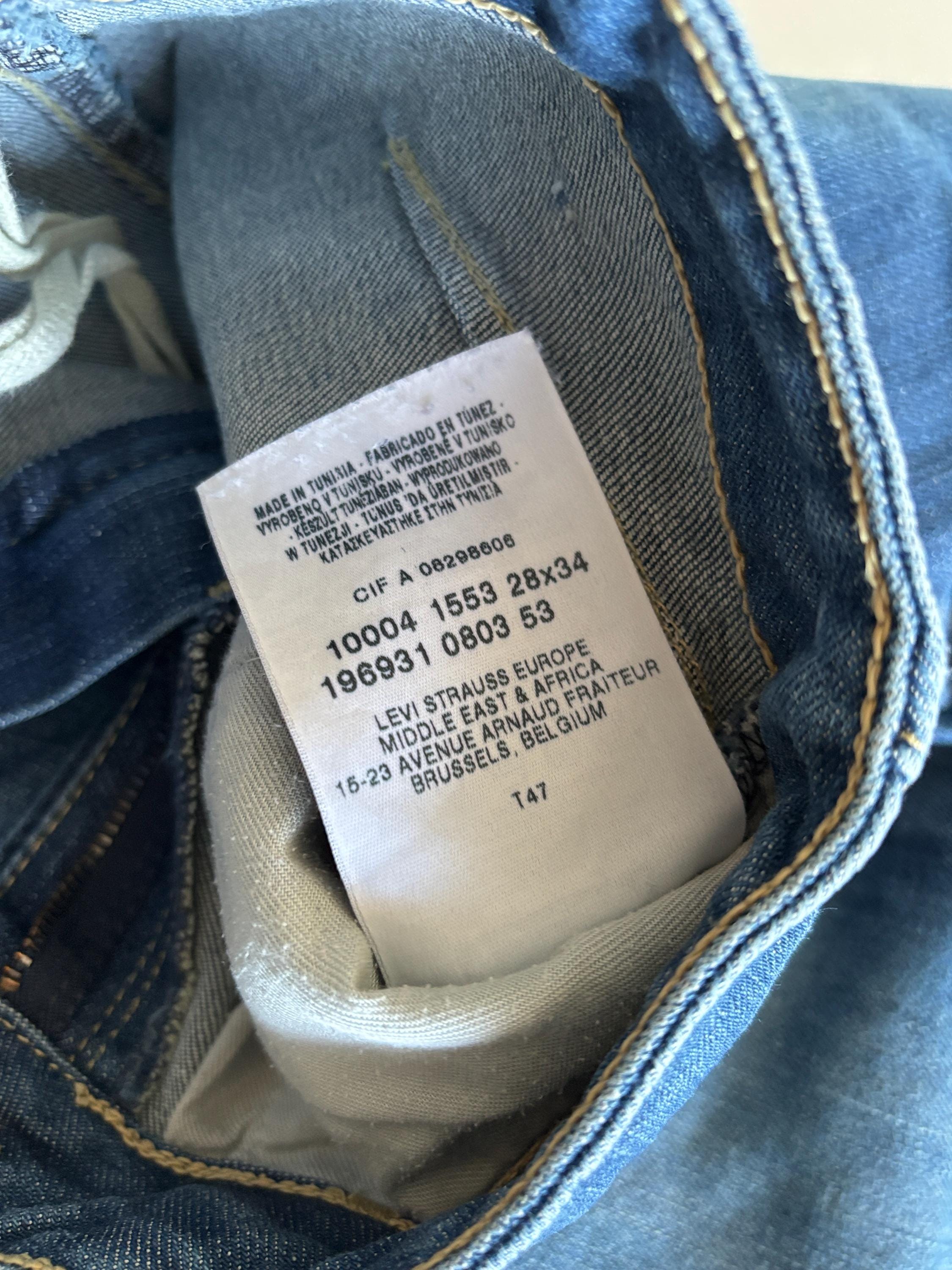 Vintage Levi's Engineered Jeans: Y2K Twisted Leg Denim, 28x34 - Etsy