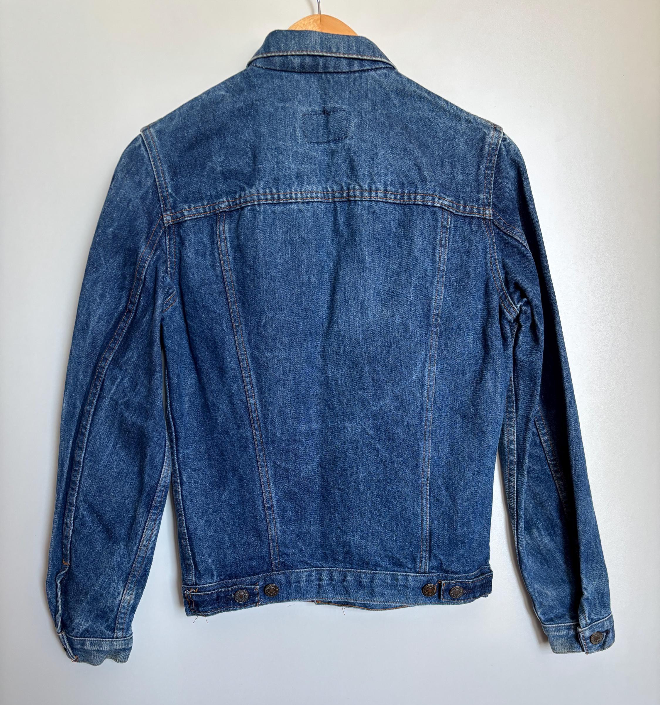 Vintage Levi's 70506 Denim Trucker Jacket - Made in France - Size