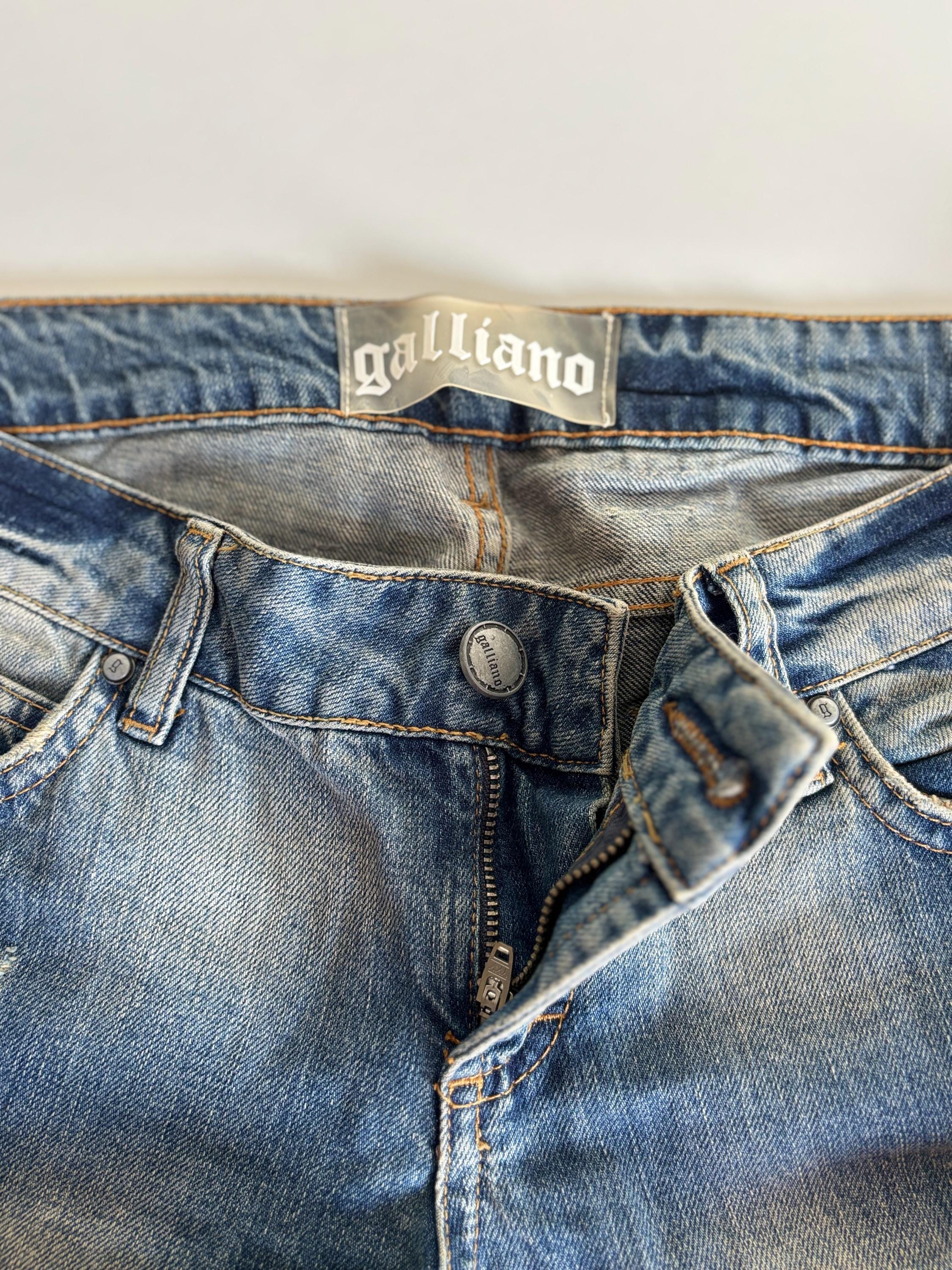 John galliano Dior コーディング　デニムパンツ　y2k Christian Dior & John Galliano SS 2002 Y2K denim jeans