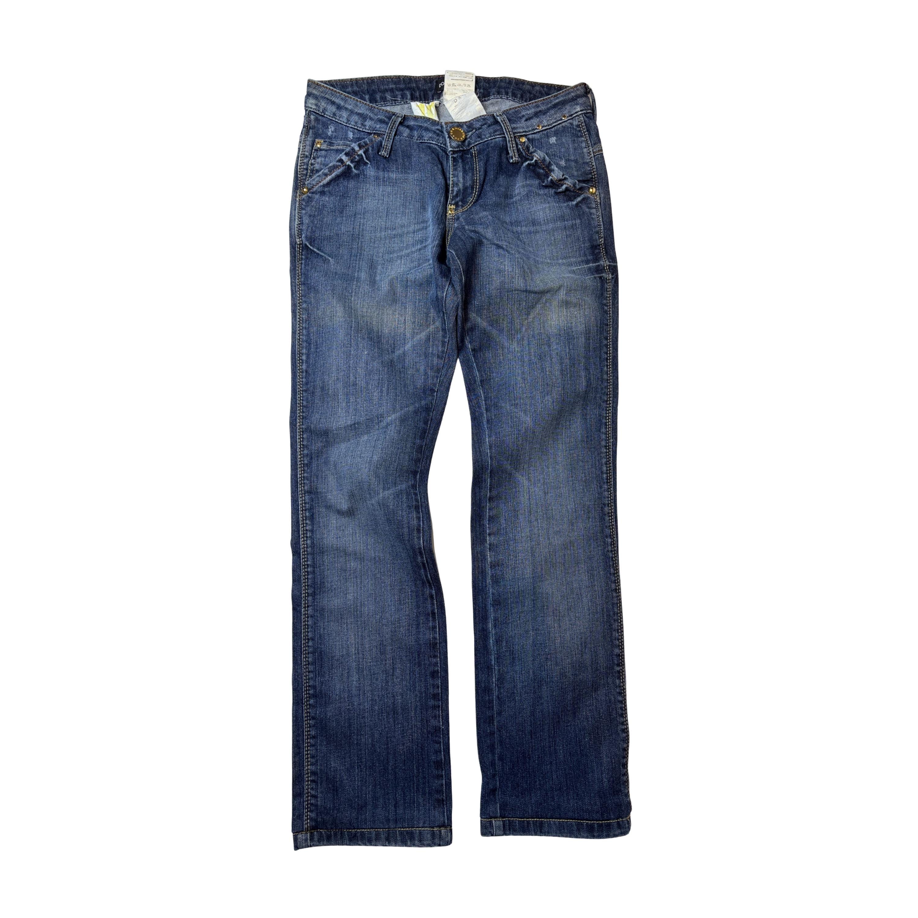 パンツ vintage D&G y2k design denim Vintage Dolce & Gabbana Jeans: Y2K Low Rise Denim, Italy Made - Etsy
