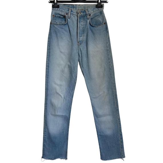 Vintage Levi's 501 Jeans: 90s USA Made High Rise Straight Leg