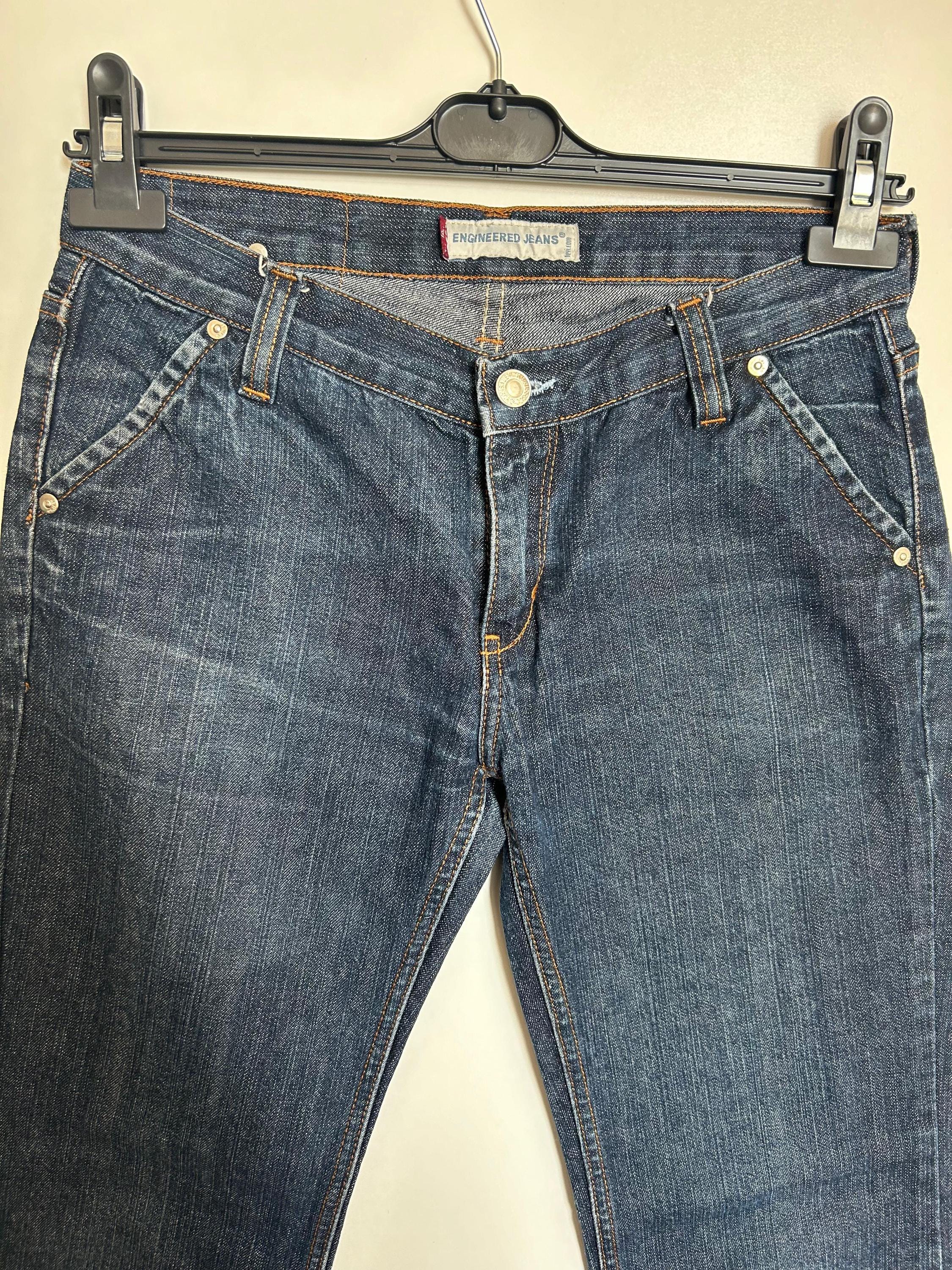Levi's Engineered Bootcut Jeans W30: Light Wash Vintage Denim