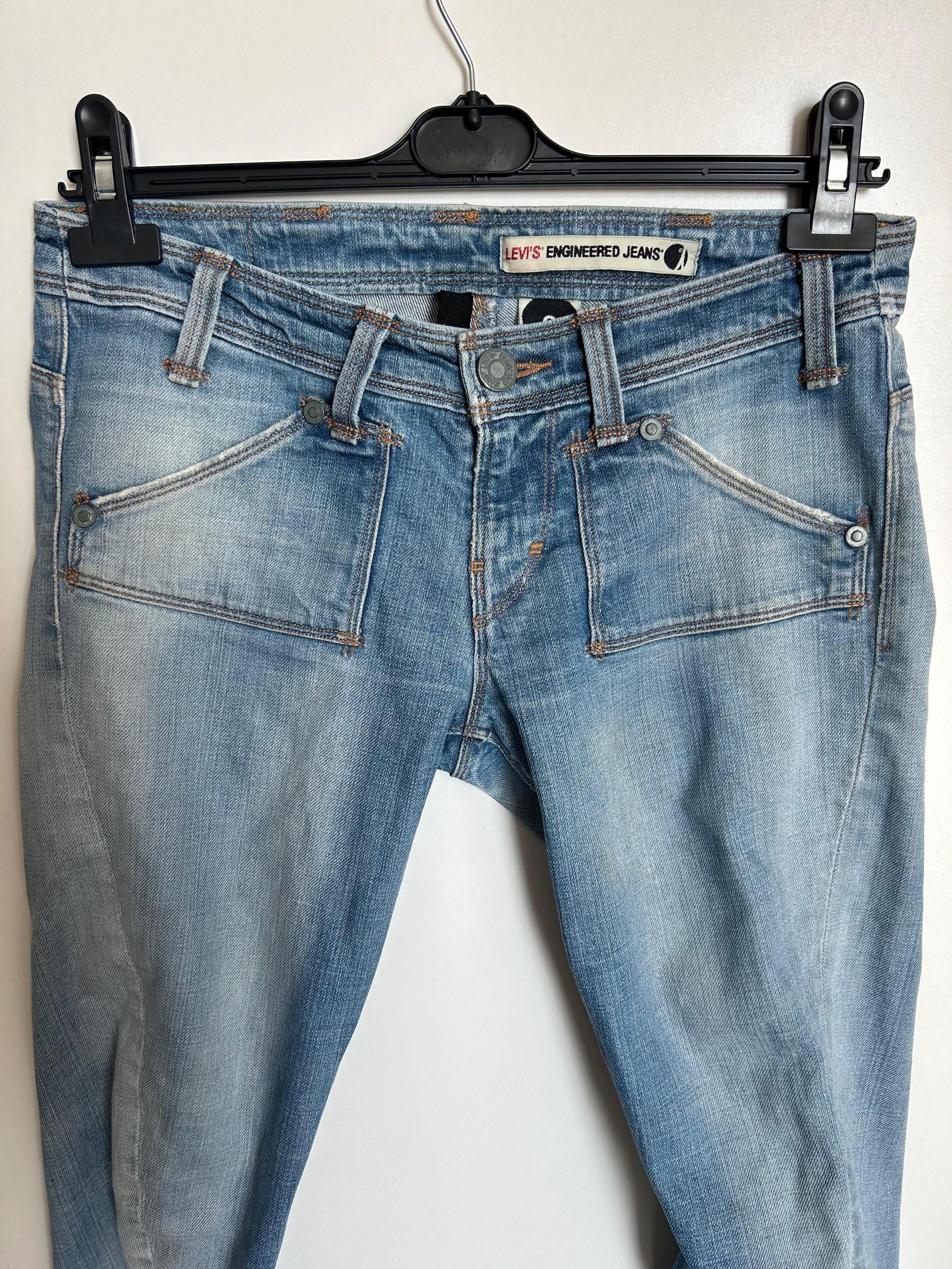 【美品】Levi's ENGINEERED JEANS Size:M 2nd Levi's Engineered Jeans 29x26: Twisted Leg Y2K Denim - Etsy