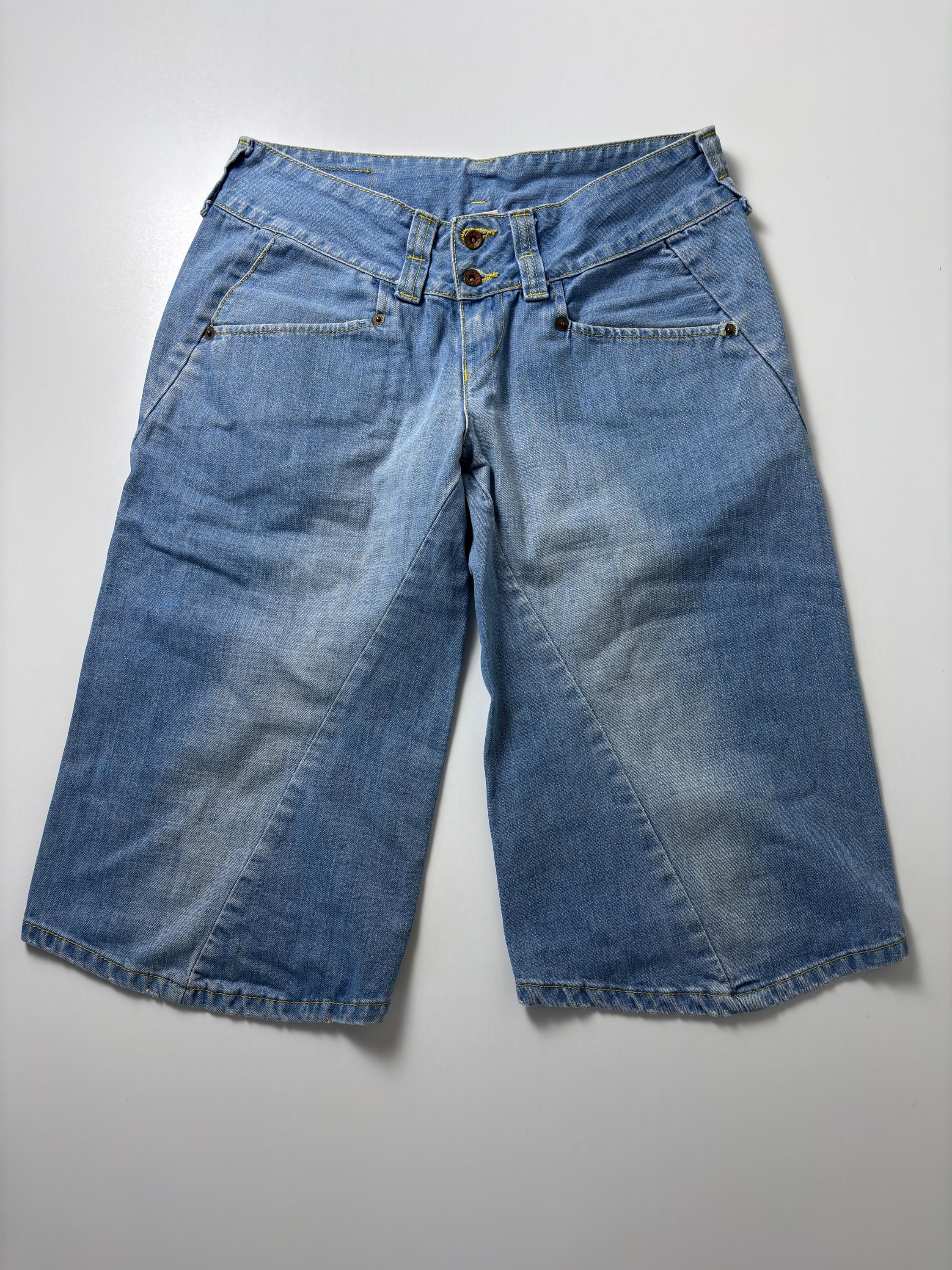Vintage Levi's Engineered Bermuda Shorts: Twisted Leg Y2K Denim - Etsy