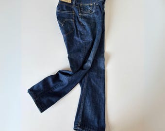 Vintage 1996 Levi's 510 Jeans: USA Made Distressed Denim