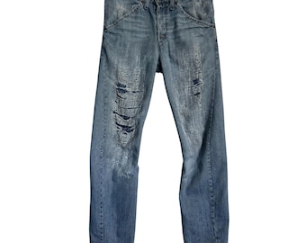 00s Levi’s ENGINEERED JEANS LOOSE y2k Levi's Engineered Vintage Y2K Denim Jeans Loose Baggy sz W30