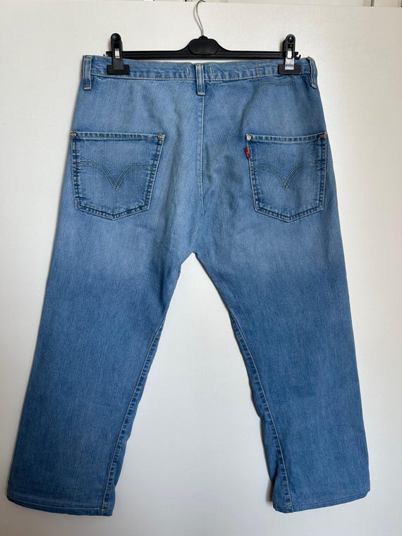 Vintage Levi's Engineered Jeans W34: 1st Gen Wide Leg, Twisted