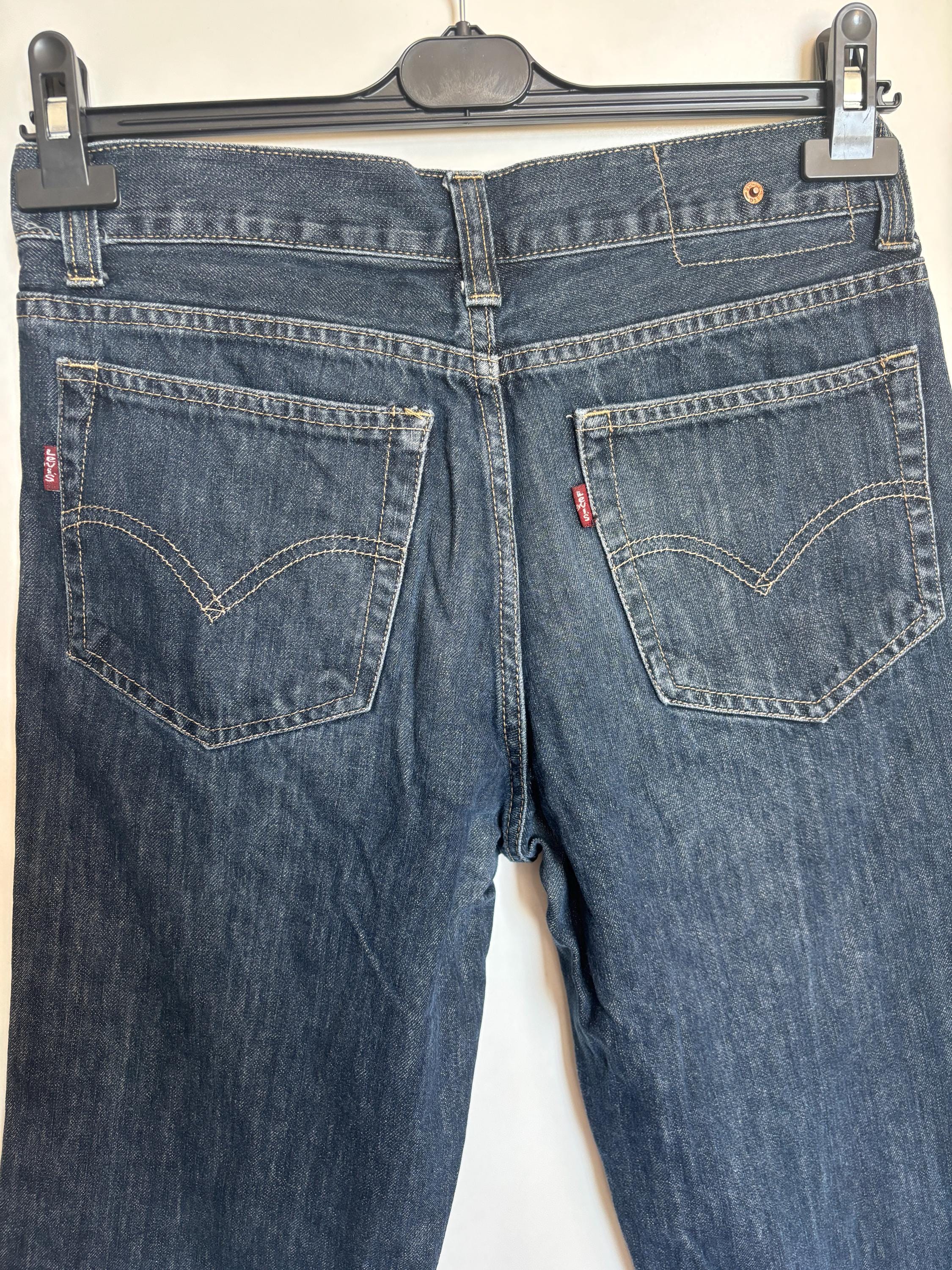 Levi’s Error Item Double Red tab Jeans Rare Production Error- Double Red Tab Levi's Zip-fly Cut-off