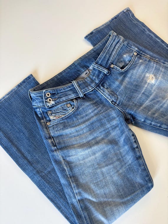archive DIESEL archive denim flare pants 00s' grunge diesel flare
